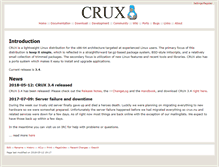Tablet Screenshot of crux.nu