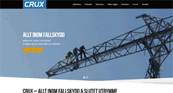 Desktop Screenshot of crux.se
